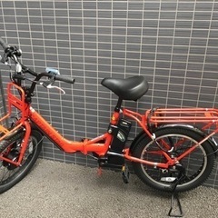 キャプテンスタッグeバーギー電動fdb206 自転車 折りたたみ