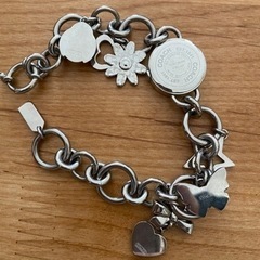 【ジャンク】コーチ　時計　チャームブレスレットの画像