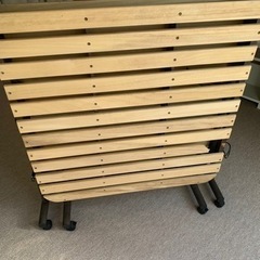 家具 シングルベッド　マット付