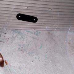 クロスカブ用ウインドスクリーン&ステー　クリアの画像