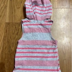 95cm  女の子 水着4点セットの画像