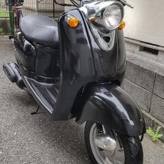 お話中近くなら無料で持っていきます。引取は28000円!ＧＷ中格安価格にしました！　ヘルメットプレゼント　YAMAHA　ビーノ
 50cc
　カッコいいブラック 原付、　バイク　スクーターの画像