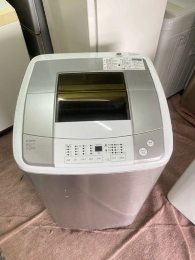 北九州市内配送無料　保証付き　中古 5.5kg 全自動洗濯機 エルソニック EH-L55DD
