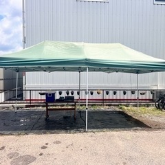 ワン
 タッチタープテント 幅600x300cm BBQ イベント の画像