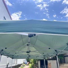 ワン
 タッチタープテント 幅600x300cm BBQ イベント の画像