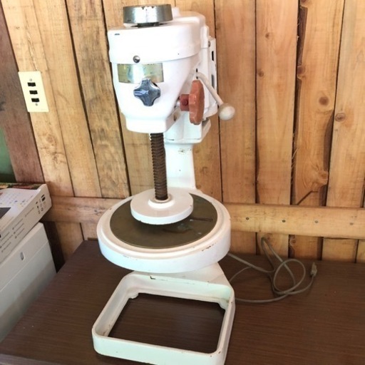 昭和　レトロ業務用 氷削り機　かき氷