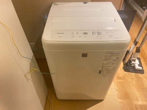 Panasonic 2021年製 NA-F50BE8 全自動電気洗濯機 キーワード ホワイト 5.0kg 家電 生活家電 洗濯機