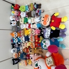 アンパンマン ぬいぐるみセットの画像