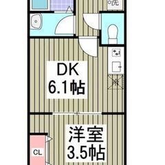 💚松戸市松戸💚綺麗で収納充実築浅物件！1DK / 25.3㎡💰敷...