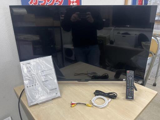 【sj445】IRISOHYAMA　アイリスオーヤマ　4Kチューナー内蔵43型液晶テレビ　2022年製☆美品☆