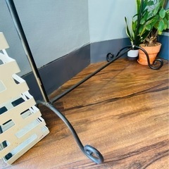 【お譲り先決定】【急募】アイアンハンガーラックの画像