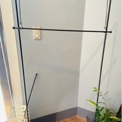 【お譲り先決定】【急募】アイアンハンガーラック