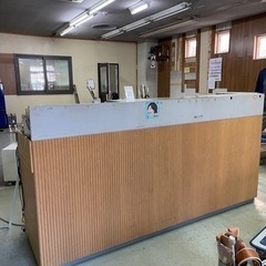 レジカウンター　店舗使用品