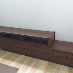 テレビ台 テレビラック テレビボード 伸縮式 166〜302cm