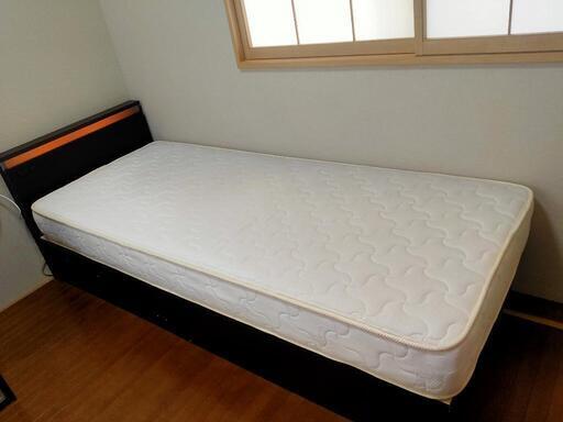 家具 ベッド セミシングルベッド