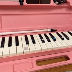 ピアニカ(YAMAHA)  ピンク色