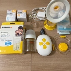 メデラ　ソロ電動さく乳器　搾乳機　哺乳瓶セット