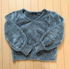 トップス ベロア生地
