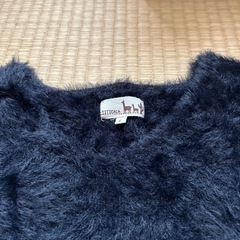 チチカカ黒ニットの画像