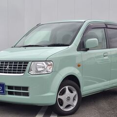 かわいらしいほんわかグリーン色💚三菱 ｅｋワゴン 　２ＷＤ　Ｍ💁‍♀️