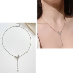 バタフライチェーンネックレス（新品）