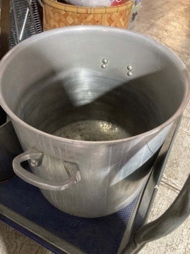 100L アルミ寸胴　大量に作れます