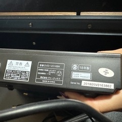 お値下げ中‼️美品 60㌅テレビ テレビ台 DVDプレイヤーの画像