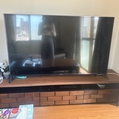 お値下げ中‼️美品 60㌅テレビ テレビ台 DVDプレイヤー