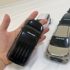 トヨタTOYOTAプルバックカー5台の画像