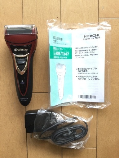 日立シェーバーSblade3枚刃RM-T347