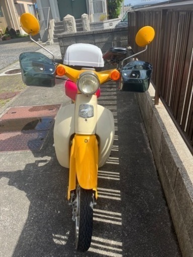 値下げ　リトルカブ　自賠責、リアボックス、ナックルガード付　カブ　50cc