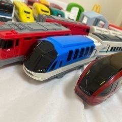 しまかぜやひのとりなどプラレールいろいろセットの画像
