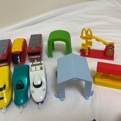 しまかぜやひのとりなどプラレールいろいろセットの画像