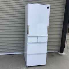 【動作品】SHARP シャープ 412L SJ-G413G-W ...