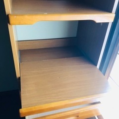 【無料】食器棚　家具 収納家具 本棚の画像