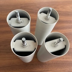 無印良品 金属製スチールベッド脚のみ 20センチ 旧型の画像