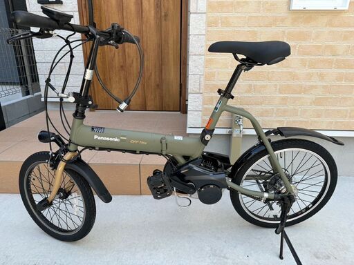 パナソニック Panasonic 折りたたみ 電動自転車 オフタイム 中古