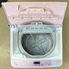 電気洗濯乾燥機（SHARP /EX-TX5A-P /5.5㎏/2017年製）の画像