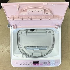 電気洗濯乾燥機（SHARP /EX-TX5A-P /5.5㎏/2017年製）の画像