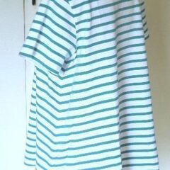 ORCIVAL（オーシバル） グリーンストライプの半袖Tシャツの画像