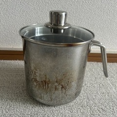 差し上げます　ディープポット　鍋の画像