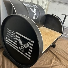 ドラム缶チェアーの画像
