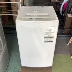 【リサイクルサービス八光】2019年製　東芝　4.5㎏　全自動洗濯機　AW-45M7