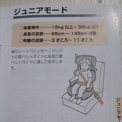 子供用品  チャイルドシートの画像