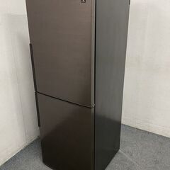 2022年製 SHARP/シャープ 2ドア冷凍冷蔵庫 280L メガフリーザー 大容量冷凍 プラズマクラスター SJ-PD28H-T 中古家電 店頭引取歓迎 R8254