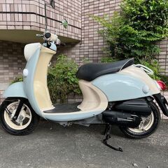 【お取引商談中になりました】全塗装リメイク☆　ビーノ×ゆるキャン△志摩りん風　4サイクル　鹿児島市　☆の画像