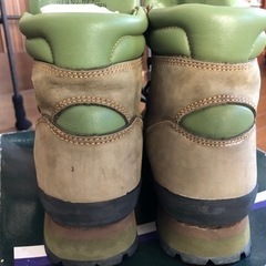 【値下げ】AxesQuin　アクシーズクイン　登山靴　グリーン　ゴアテックス　24センチの画像