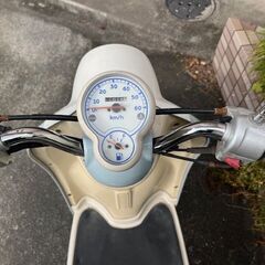 【お取引商談中になりました】全塗装リメイク☆　ビーノ×ゆるキャン△志摩りん風　4サイクル　鹿児島市　☆の画像