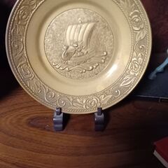 宝船飾り皿(プラスチック)23×23