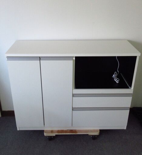 入江 木工 食器棚 ホワイト レンジ台 キッチン 家具